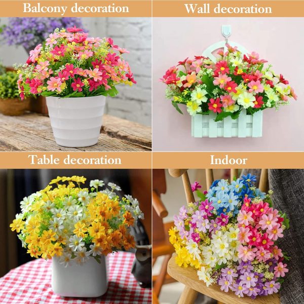 Telmo Daisy Artificial Flowers artificial daisy flower heads bulk​ - Image 5