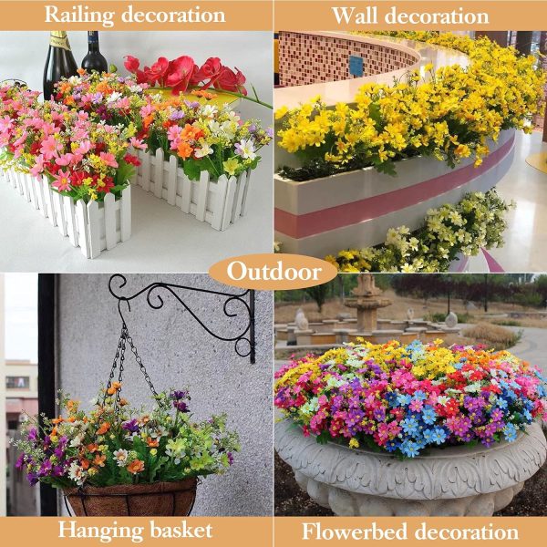 Telmo Daisy Artificial Flowers artificial daisy flower heads bulk​ - Image 6