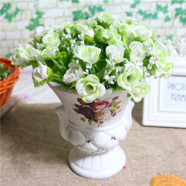 Telmo 15 Header Artificial Rose Flower bouquet​ - Image 2