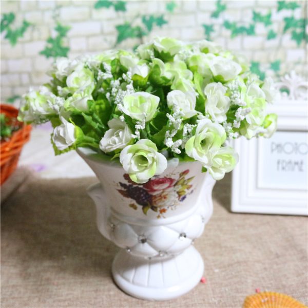 Telmo 15 Header Artificial Rose Flower bouquet​ - Image 4