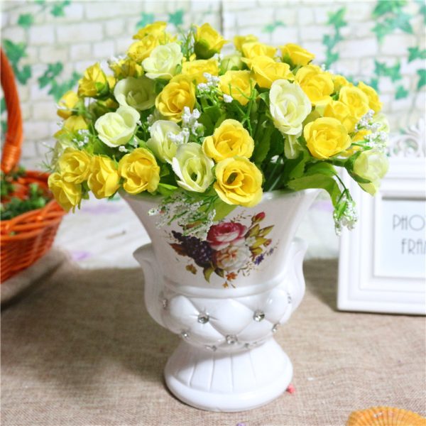 Telmo 15 Header Artificial Rose Flower bouquet​ - Image 7