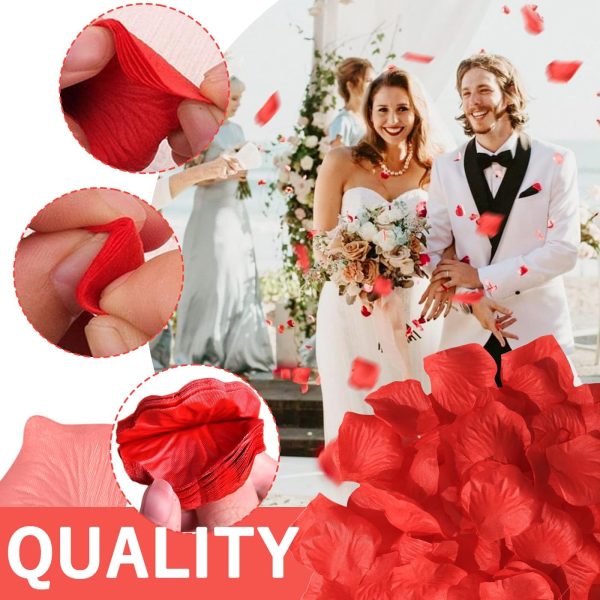 Telmo 1500 Pcs Artificial Rose Petals for wedding decro - Image 7