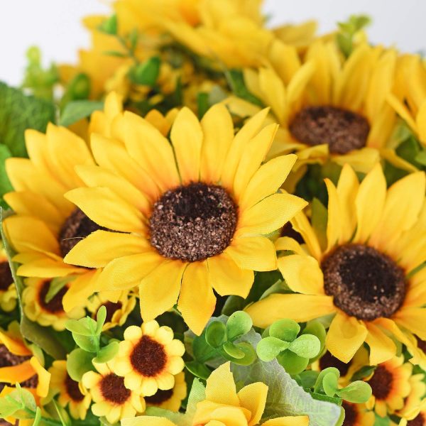 Telmo Sunflower Artificial Flower, DIY Wedding decoration - Image 4