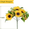 Telmo Sunflower Artificial Flower, DIY Wedding decoration - Image 5