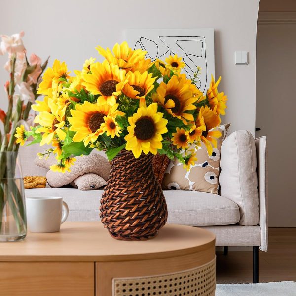 Telmo Sunflower Artificial Flower, DIY Wedding decoration - Image 6