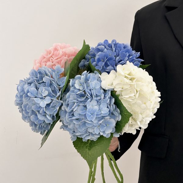 Telmo 18” Artificial Hydrangea Floral Lifelike Real Looking - Image 14