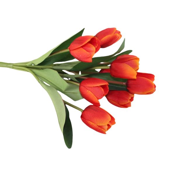 Telmo 9 Heads Tulip Artificial Flower arrangements - Image 2