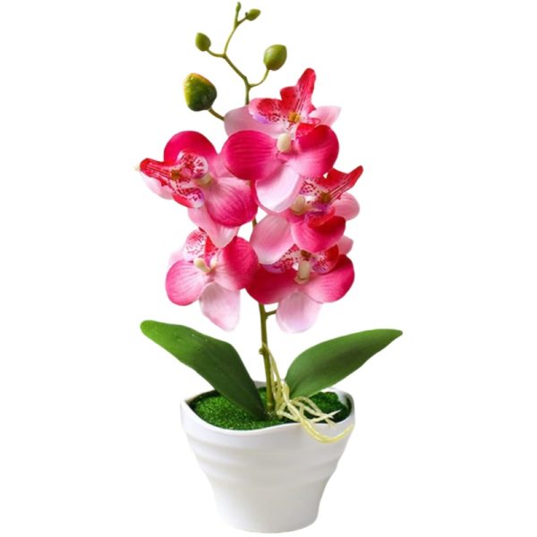 Telmo Artificial Phalaenopsis Bonsai Flower Set, Artificial Orchid Flowers - Image 4