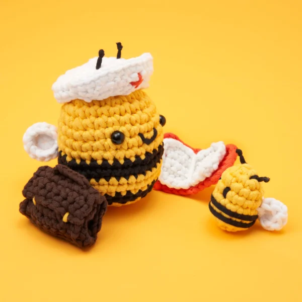 Cornelius the Bee Crochet Kit - Image 2