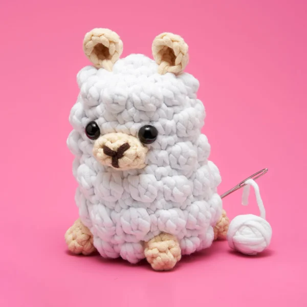 Gertrude the Llama Crochet Kit